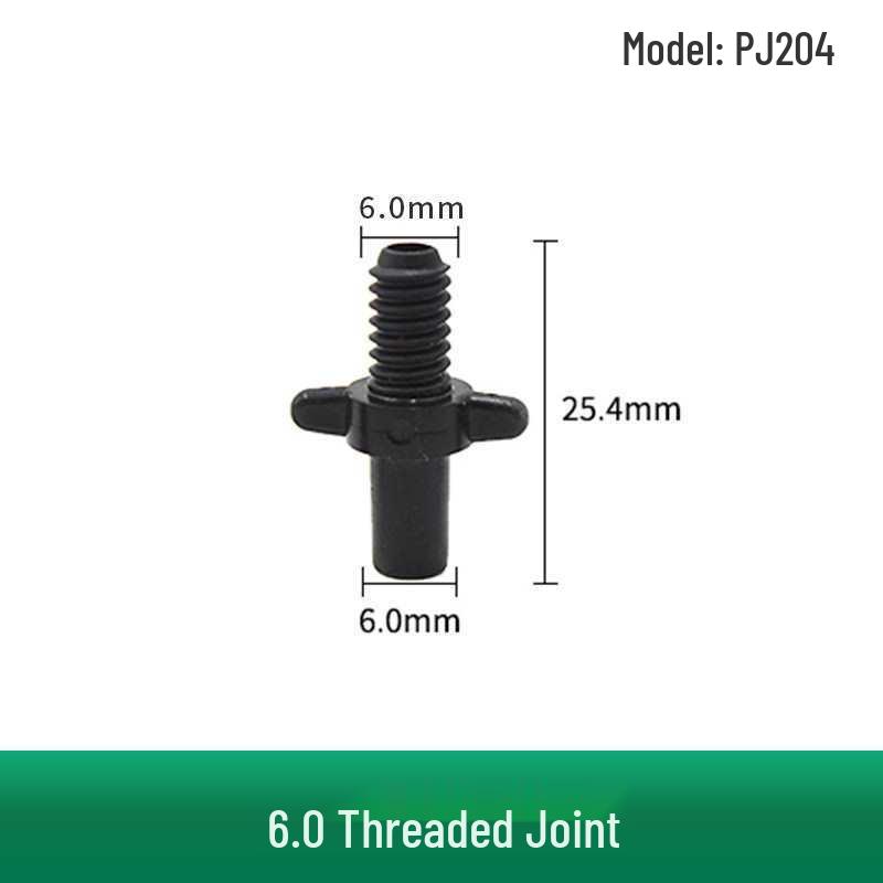 Capillary Fittings: Single/Double Hook, Tee, Straight Connector, Drip Stop, Mountain Bracket, Five-Way, Greenhouse Micro-Sprinkler
