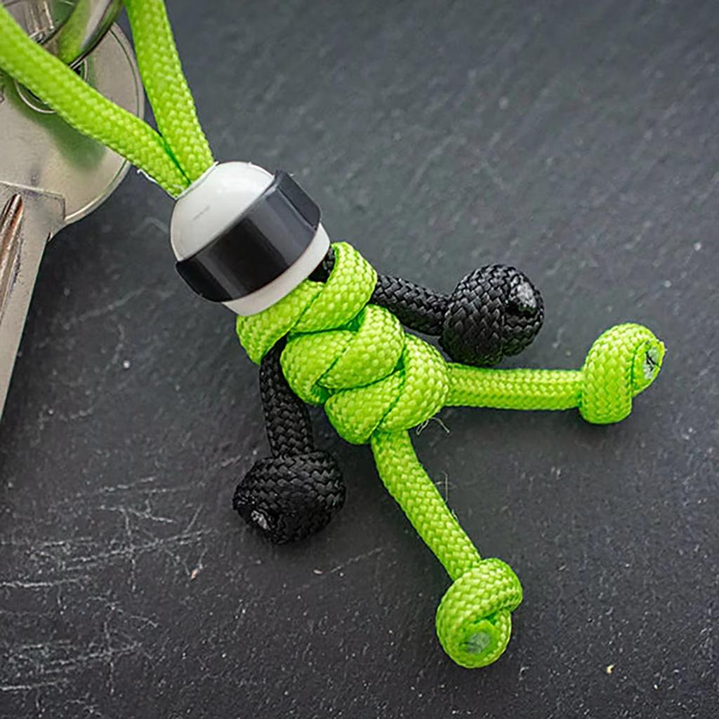 Helmet pendant bag rope woven umbrella rope hanging backpack pendant, motorcycle keychain, New Year's gift, Christmas gift