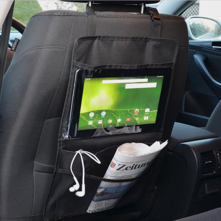 Car Seat Back iPad Hanging Organizer - PVC Film Storage Bag