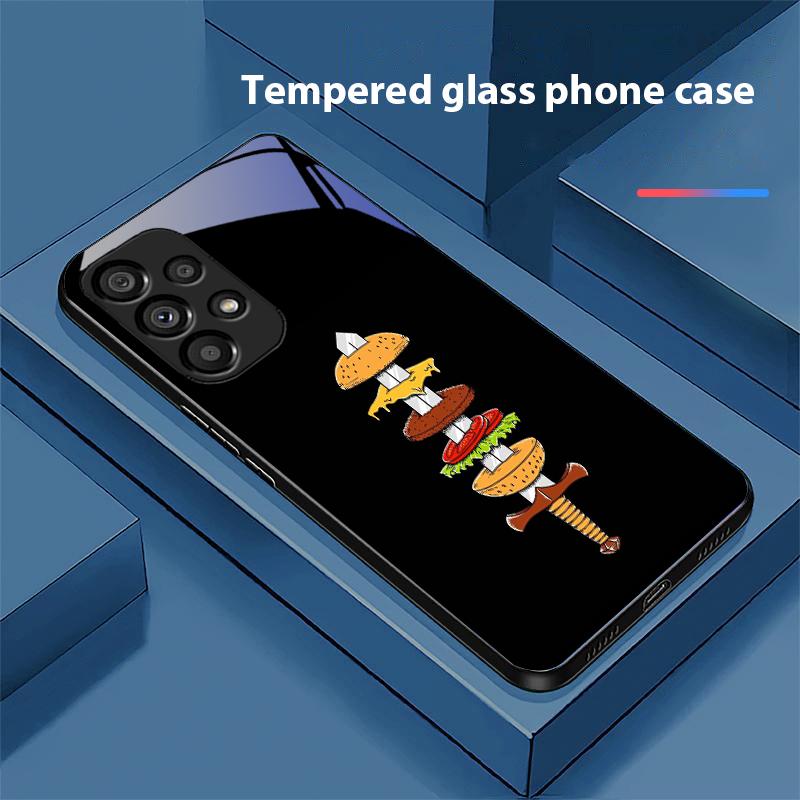 

Чехол Fun Chef Astronaut для Samsung Galaxy S10 20 Plus 21 FE 22 23 24 FE 25 Ultra Black из закаленного стекла. Жесткий корпус. For Samsung S22 Pro