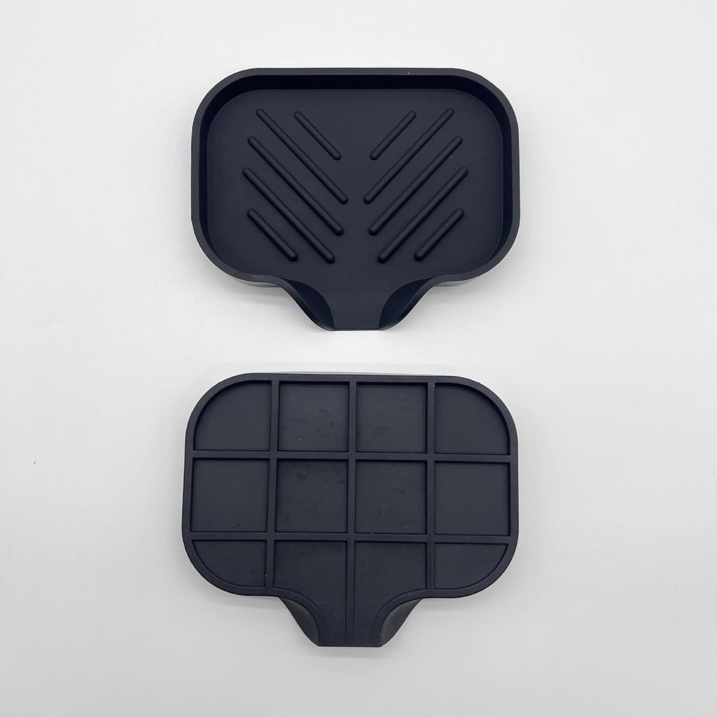 Multifunctional Silicone Soap and Sink Drain Mat - Non-slip, Water Collection Countertop Accessory