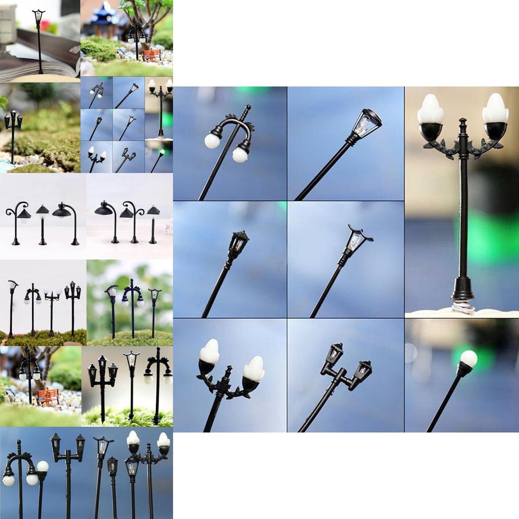 Light Diy Lamp Decoration Ornament Miniature Garden Mini Micro Craft Landscape