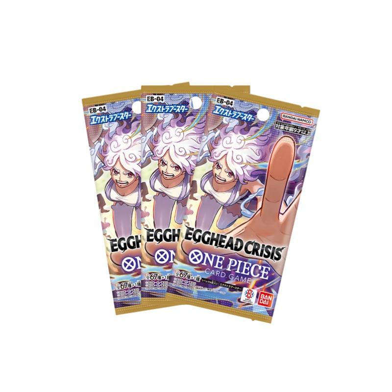 

One Piece OPCG Card Game EB04 Egghead Crisis Series Original Booster Pack Anime Trading Rare Card Box Collection Toy Gift