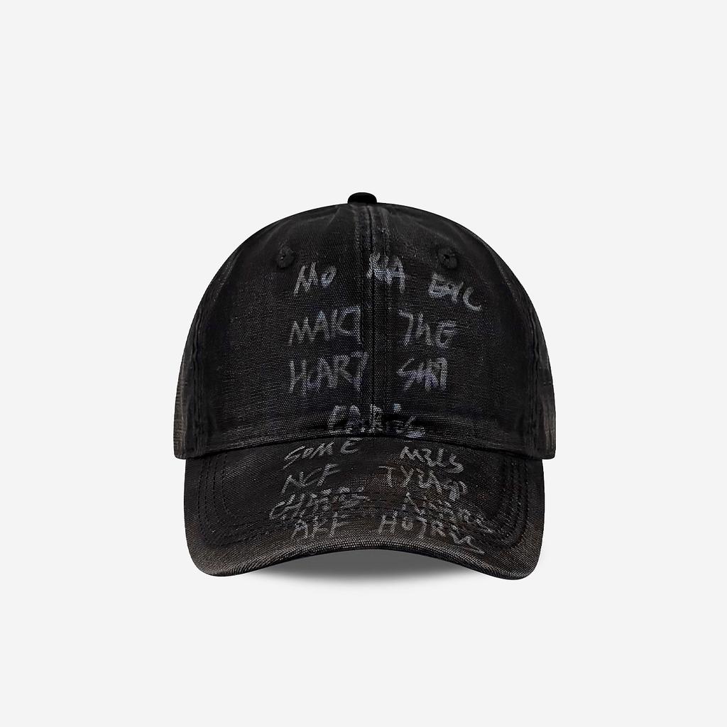 Fashion Hat Spring and Summer New Washed Denim Alphabet Baseball Cap Children's American Trend Brand Hand Painted Versatile Cap Men