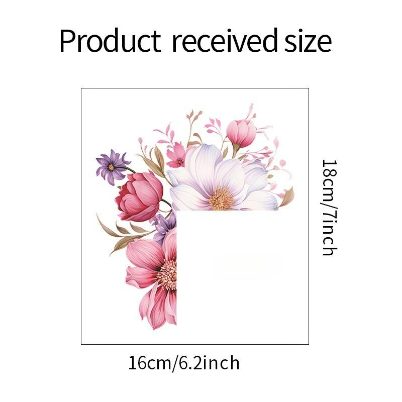 

1pc of Modern Watercolor Floral Switch Stickers, Self-Adhesive And Removable, for Decorating Switches in Living Rooms, Bedrooms
