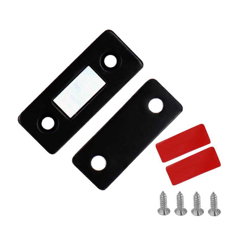 2pcs/Set Magnetic Cabinet Catches Magnet Door Stops Hidden Door Closer With Screw For Closet Cupboard Furniture Hardware