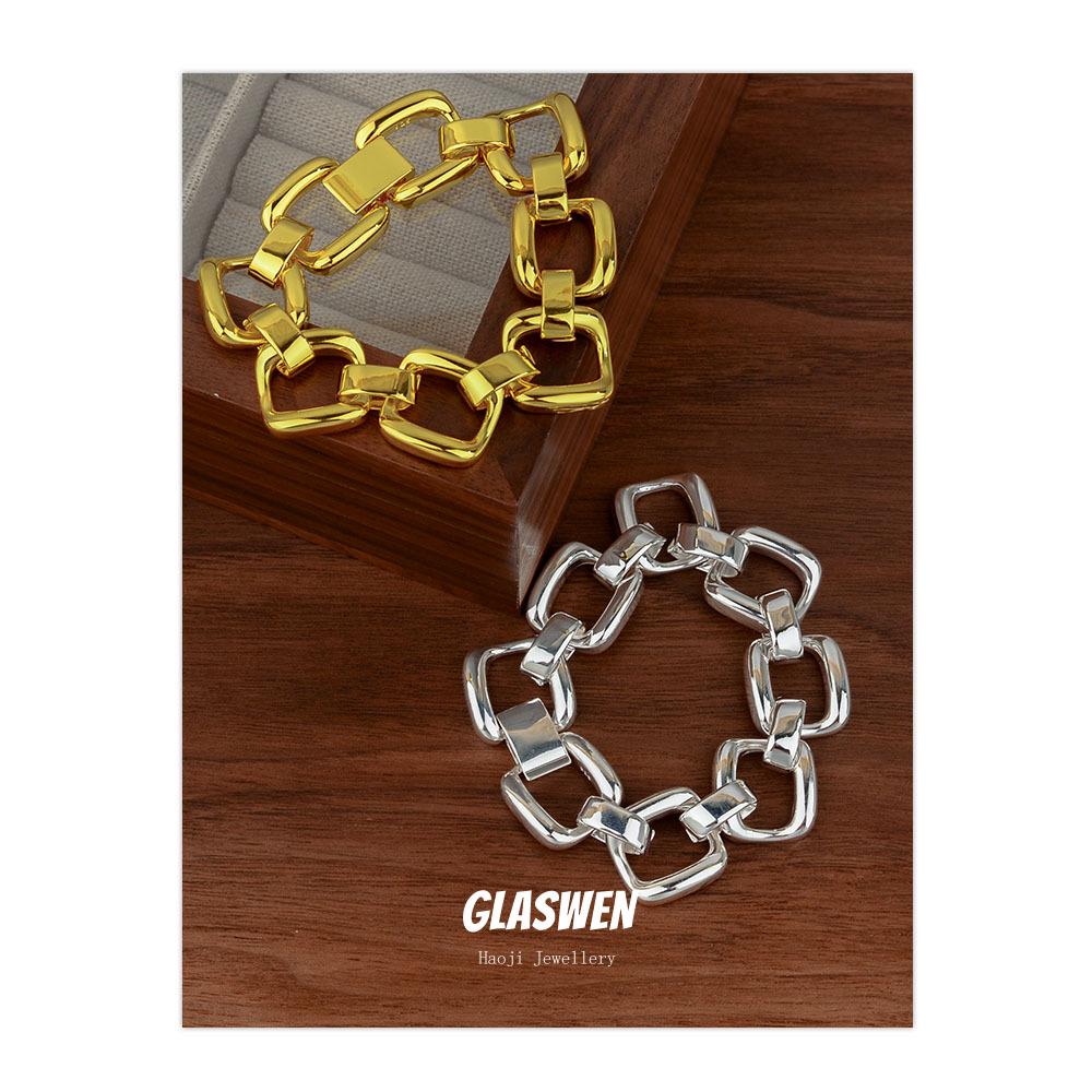 Trendy Retro French Heavy Industry Women's Bracelet - Niche Versatile Style