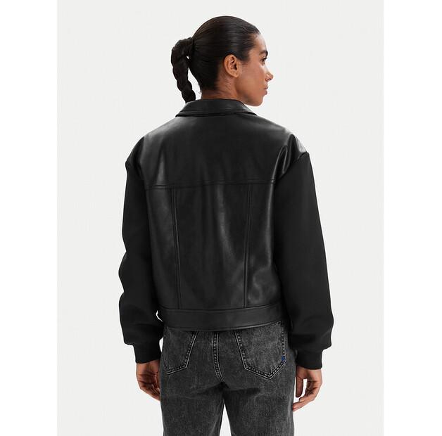 Karl Lagerfeld Jeans Faux Leather Jacket B1W15027