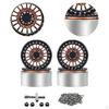 4 Pieces 1/10 RC Crawler Wheel Rims Accessory Replace High Performance Sturdy Spare Parts Car