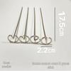 Stainless Steel Double-Layer Air Fryer Grill Rack with Skewers