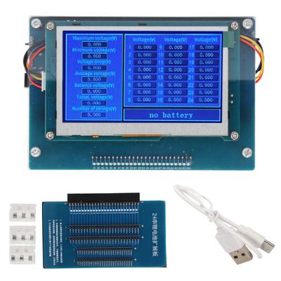 Tester Baterii 1 la 24S Afișaj Multi-Date Seria Tester Baterii Litiu 2V‑4.5V cu Placă de Extensie