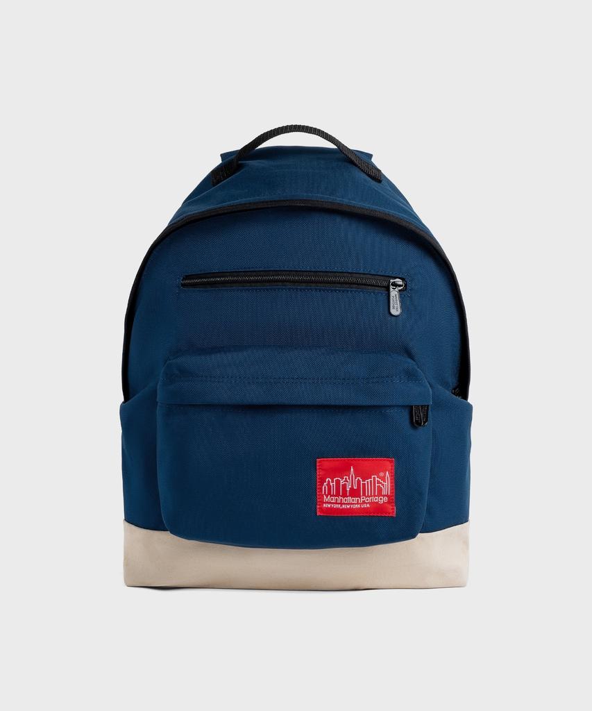 Manhattan Portage 1209 Big Apple Backpack M Navy Suede