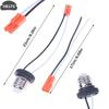 Set Lumini LED de Tavan Downlight din Plastic Instalare Ușoară Adaptor Soclu E26 Bază Medie Soclu Bec cu Șurub Masculin Pigtail