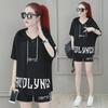 Women's Summer Sportswear Set: Trendy Sweatshirt and Shorts Two-Piece Suit (2021)