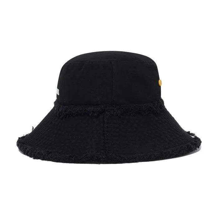 Cotton Bucket Hat Women's BLACK