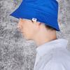 VARZAR Monogram Label Color Bucket Hat Blue