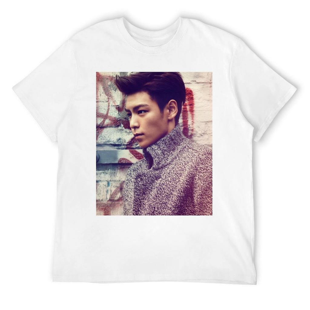 TOP BigBang Kpop Korea Choi Seung Hyun T-Shirt Vintage Kleidung Eigene Designs Herren T-Shirt Herren Kleidung Outfits für Männer
