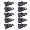 1/10Pcs Tarp Clips Heavy Duty Lock Grip Clamps Tent Fasteners Clips Holder Pool Cover Clips Tarpaulin Clips Durable MAR