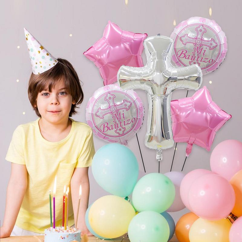 First Holy Communion Balloons 5 Pieces Pigeon Balloons First Communion Decor Novel Communion Party Decorations Creative