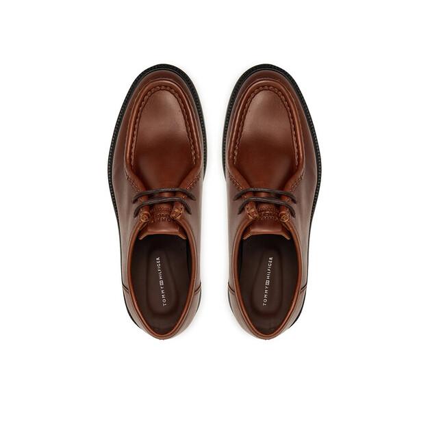 Полуботинки Tommy Hilfiger Comfort Lwt Moc Toe FM0FM05588 коричневый