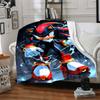 1pc Shadow Sonic Flannel Blanket, Soft Skin-Friendly with Digital Printing, Various Sizes Available for Family, Friends105