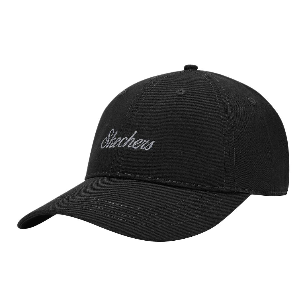 Кепка-утка Skechers Casual Commuting Sports Versatile из хлопковой саржи Унисекс Угольно-черный L226U079-0018 M