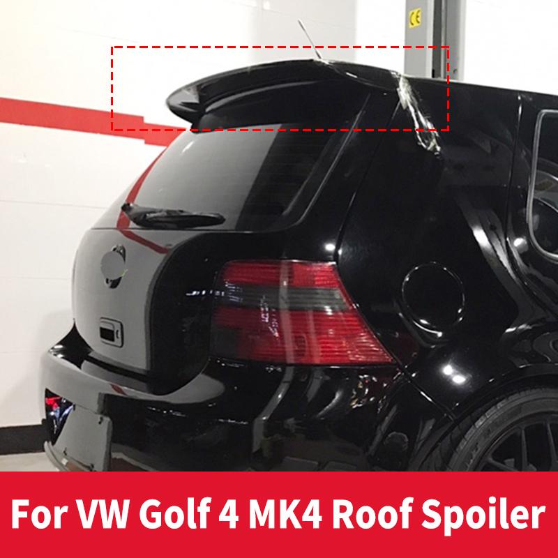 Pro Volkswagen VW GOLF 4 Střešní spoiler 1998-2004 Mk4 Materiál ABS Nenabarvená barva Zadní spoiler na víko kufru Křídlo