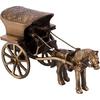 Brass Horse Cart Replica Showpiece, Showpieces for Home Décor, Showpieces for Corner Table, Brass Home Decor,
