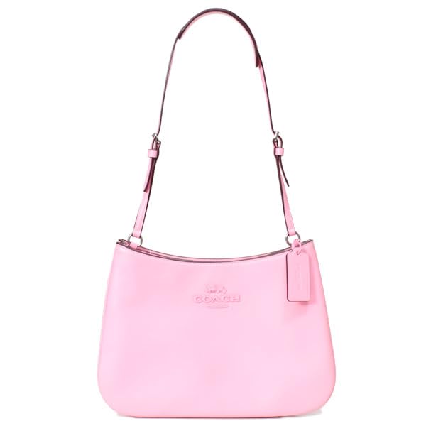 

Сумка гладкая кожаная Penelope Logo тонкая сумка через плечо Flower Pink CP101 [Coach] [Товар] розовый