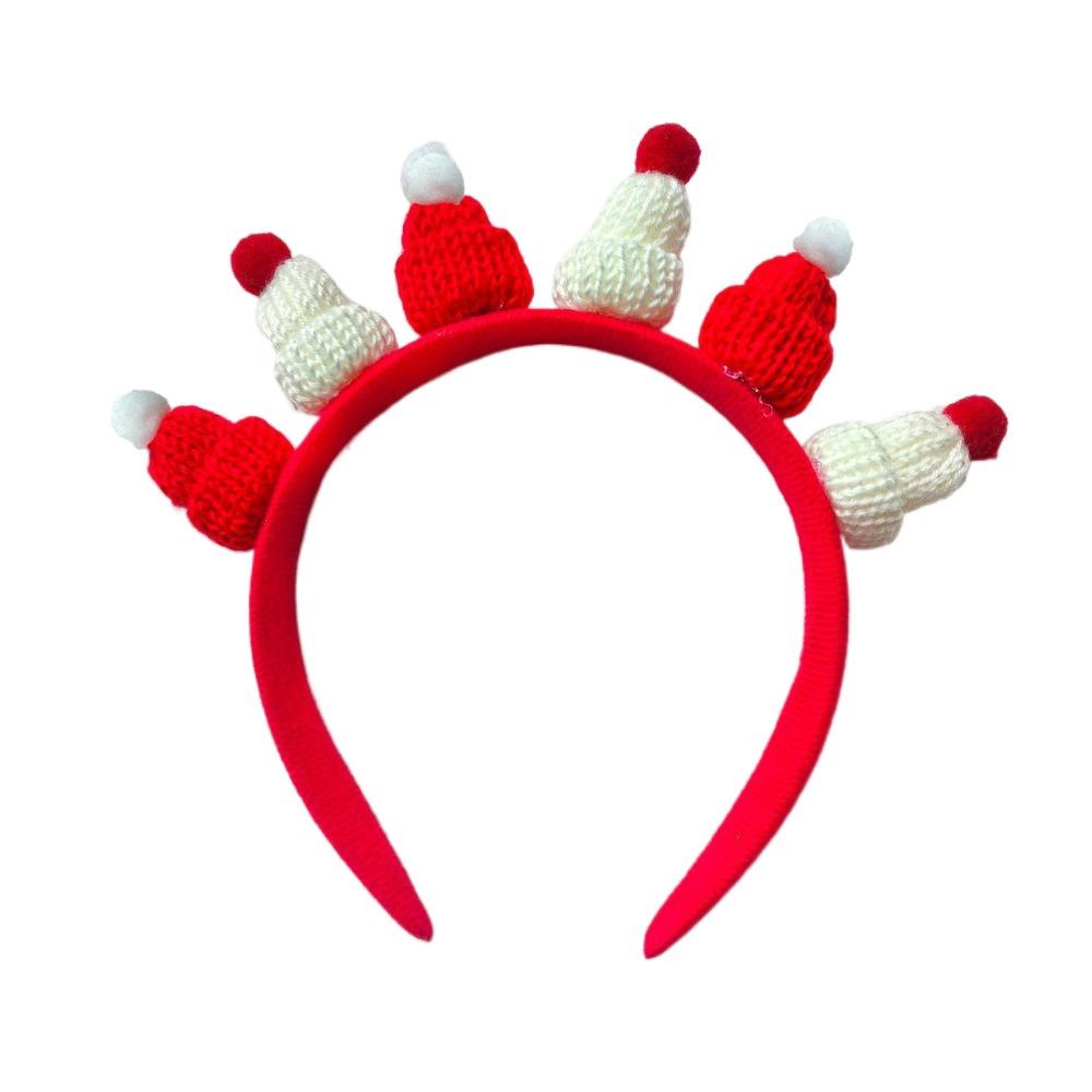 New Year Christmas Hairband Xmas Merry Christmas Hair Hoop Christmas Hat Headband  Holiday Decor