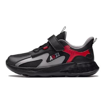 Comfortable Non-Slip Durable Low-Top Kids Running Shoes Kids Sneaker Black Red A312415519-2
