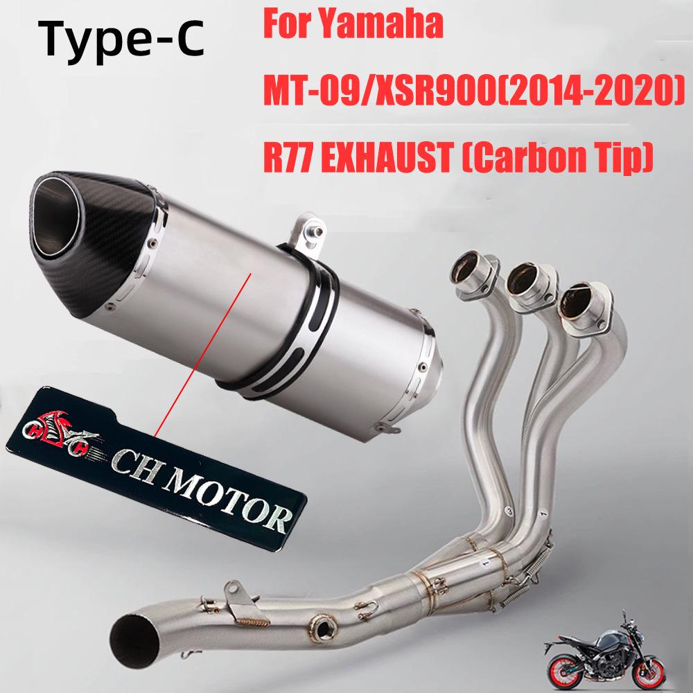 

MT09 Motorcycle Modified Exhaust System: Stainless Steel & Carbon Fiber, Vehicle-Specific, Non-Destructive Installation