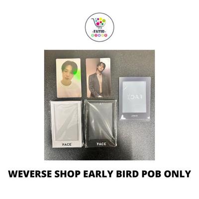 Weverse Shop Earlybird SOLO POB Album Jimin FACE