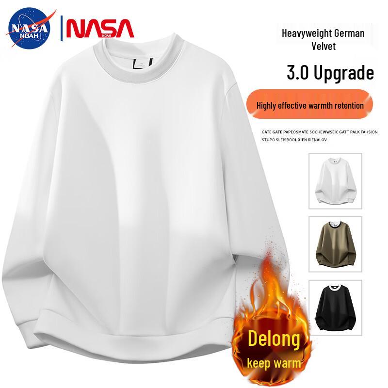 

NASA NOAH Men s Heavyweight Warm Crew Neck Sweatshirt 2XL