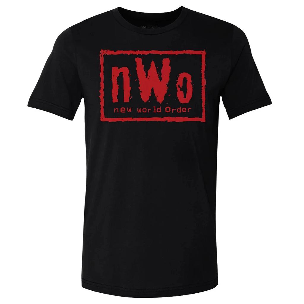 LE Wrestler Black nWo Retro Graphic T-shirt for Men Women Unisex Men's  T Shirt Casual Cotton Short-sleeve Tops Tees Clothing
