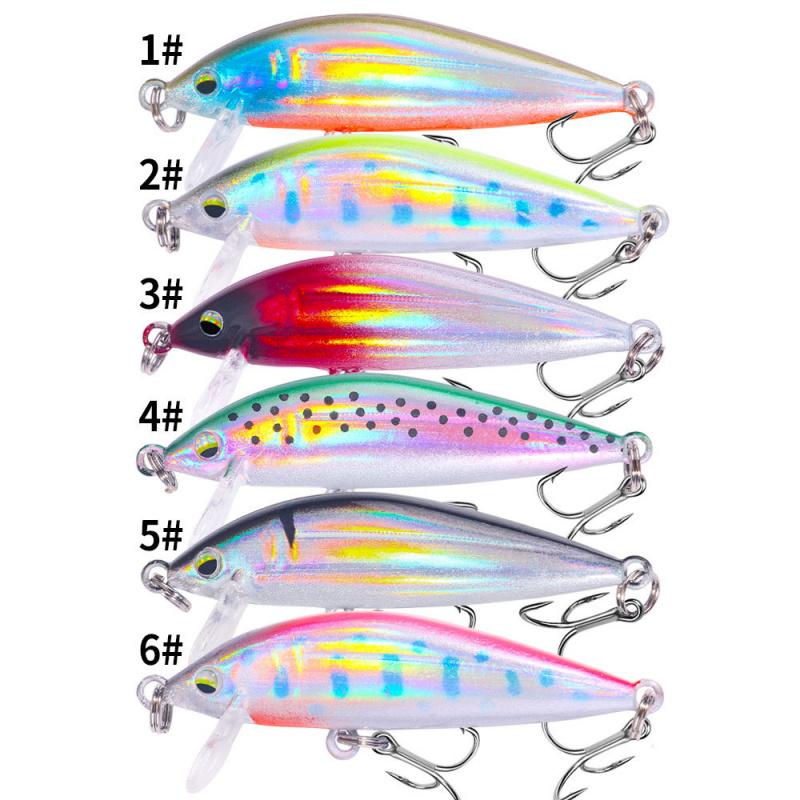 5CM3GFloating Minnow Lua Lure for Stream Fish, Special for Bass, Mandarin Fish, Topmouth Culter, Universal for All Swimming Laye