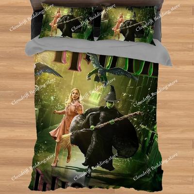 Wicked Duvet Cover Pillowcase Anime Bedding Set Adult Children Bedroom Decoration Gift Single Double Large Size