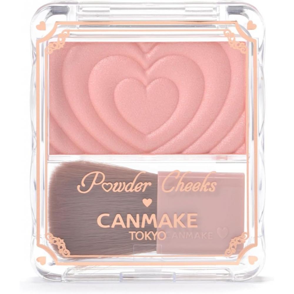 

Пудра Canmake Cheeks P03 Веселый персик 1,8 г Прозрачный прозрачный блеск для щек Коралловый