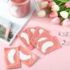 50pairs U Shape Eyelash Pads Grafted Lash Hydrogels Tips Sticker Makeup Tools Gel Patches Under Eye Pads for Eyelash Extension