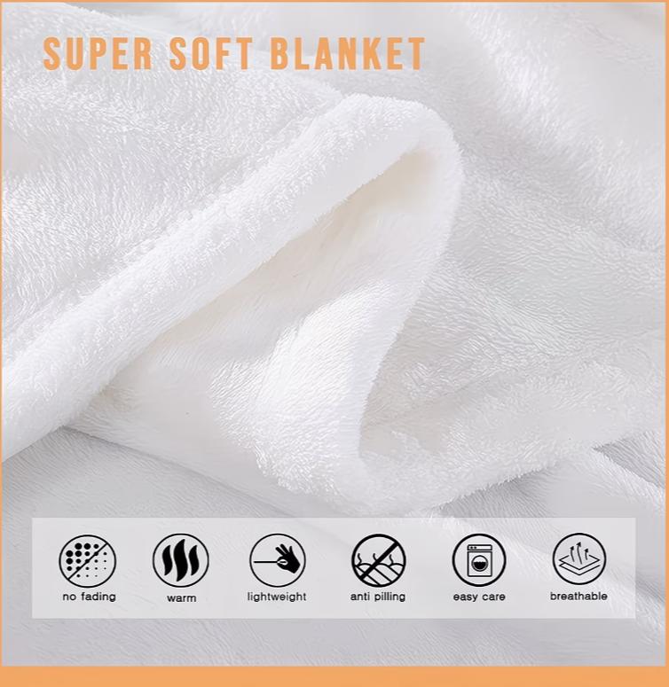 A Sheep Head Totem Printed Blanket Suitable for All Seasons Perfect As A Gift Blanket for A Camper Blankets