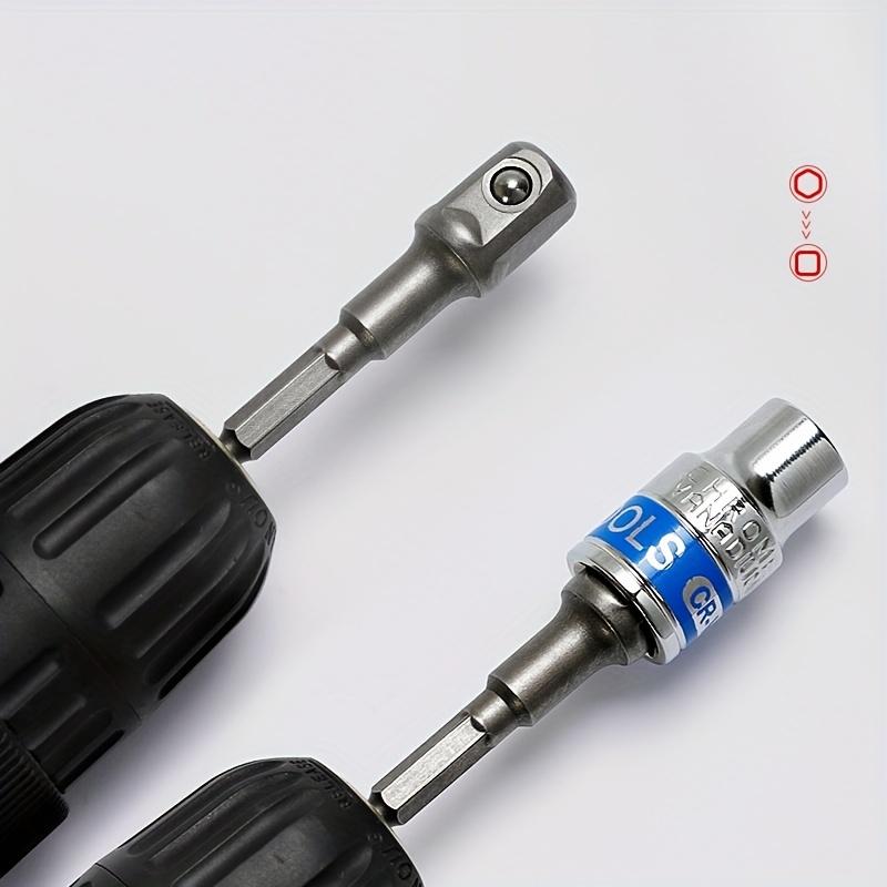 Internal Hexagonal Handle Universal Drill Bit Screwdriver Impact Socket Adapter Drill Bit Kit 1/4 "3/8" 1/2 "Hexagonal Handle