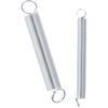 200PCS Mixed Size Compression Spring Kit Stainless Steel Repair Tool Extension and Compression Springs Kit Silver Boxed