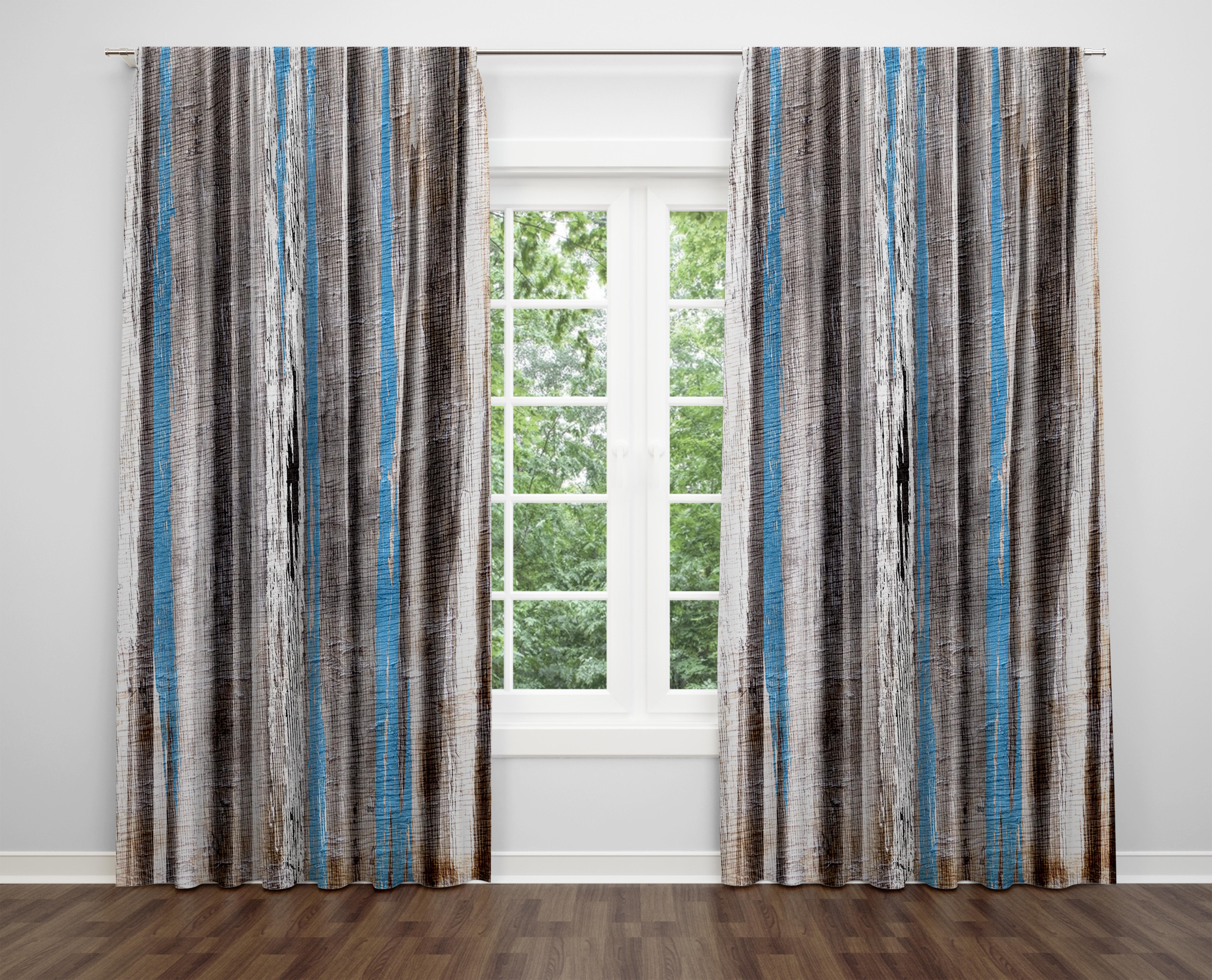 

Декоративний дизайн, високоякісна бавовняна тканина, ви можете вибрати одну або подвійну фіранку з крила 1 piece різнокольоровий