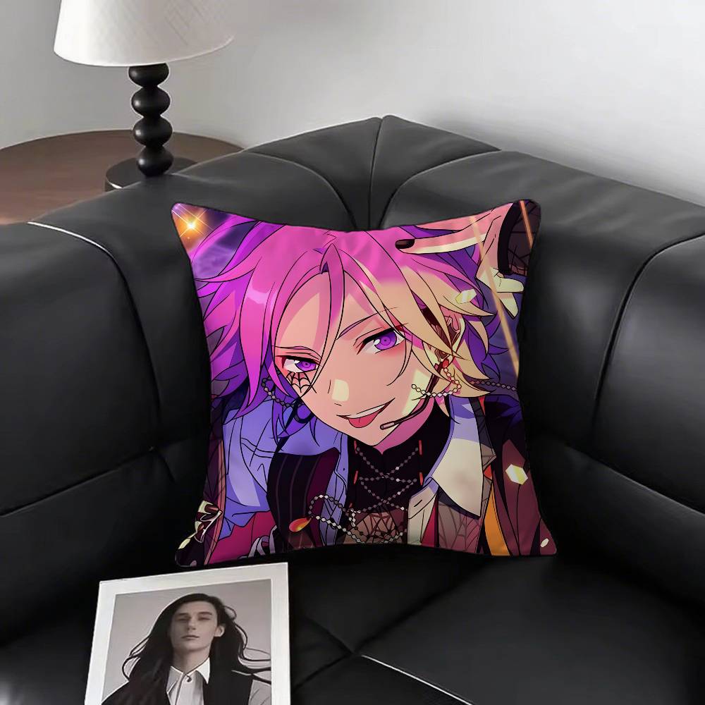 1pc Kohaku Oukawa Pillow Case Fashion Square Pillowcase Bedroom Sofa Room Ins Decoration Leisure