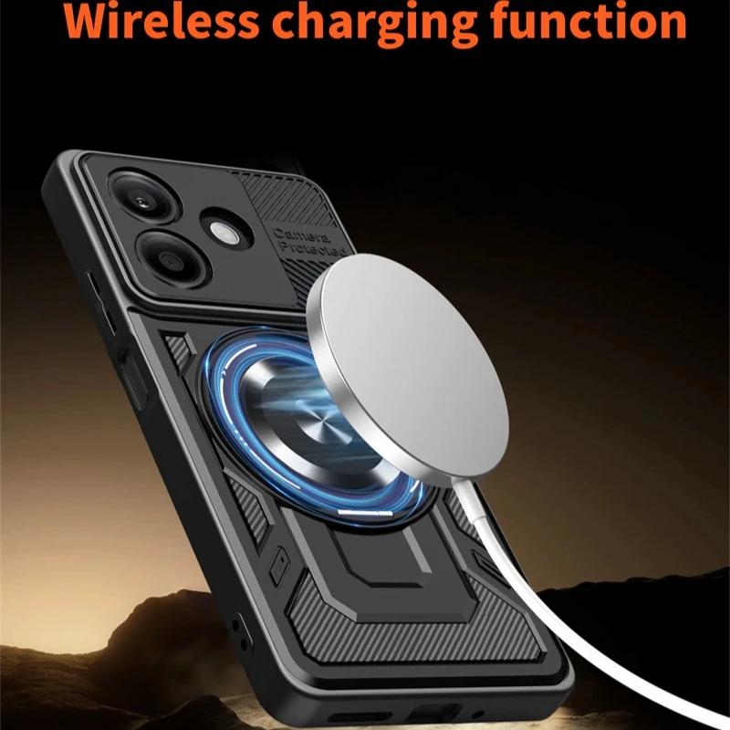 Armor Shockproof Case For OPPO A5 Pro 5G Protective Cover Ring Stand Holder Fundas Coque Capa