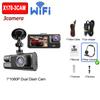 2/3 Channel Dash Cam for Cars 1080P Car Camera WIFI Video Recorder Front or Rear View Camera Car DVR Black Box Car Assecories