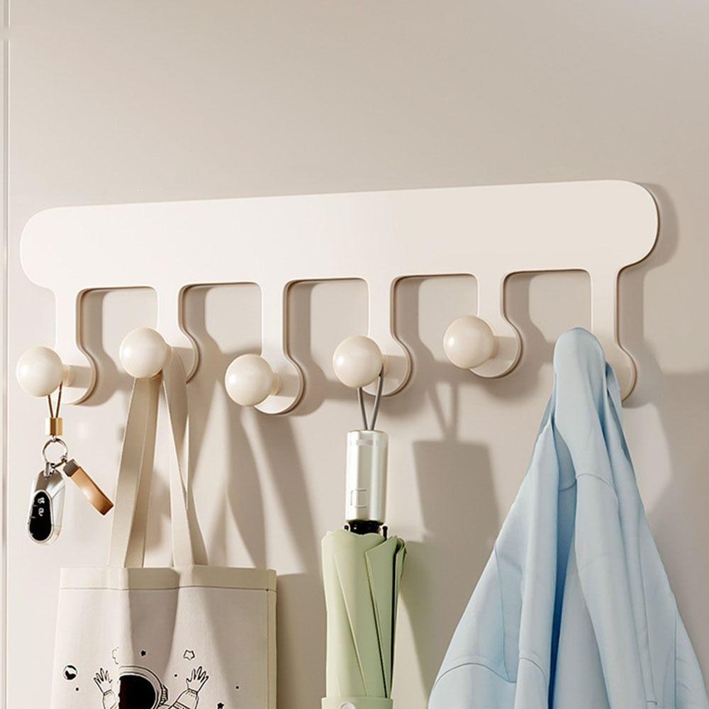Non Punching Dopamine Magnetic Hook Wall Mounted Clothes Hanger  Refrigerator