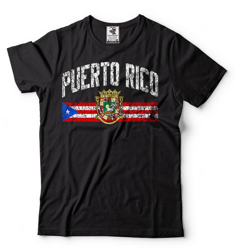 Puerto Rico Flag Pride Bandera Boricua Orgullo Puerto Rican Flag Unisex Tshirt