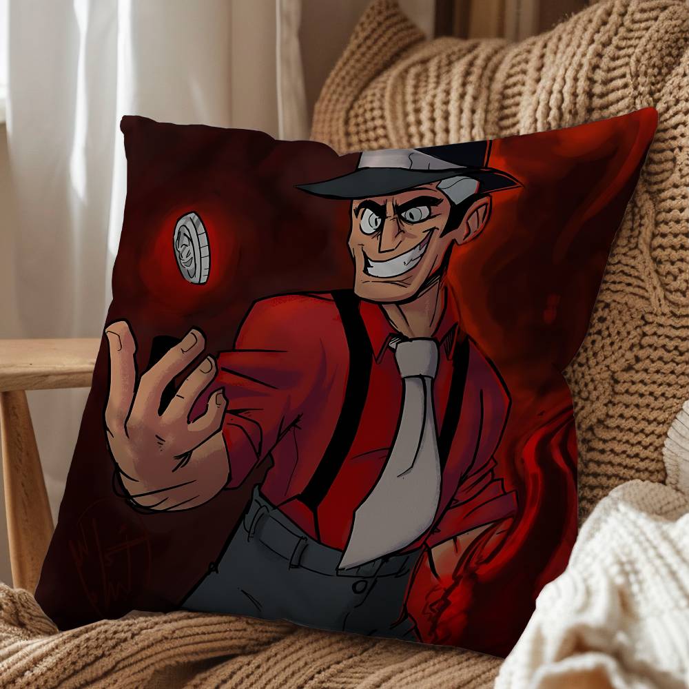 game Teros Imugi Mordex Brawlhalla Pillow Case Antidustmite Pillowcase Invisible zipper silky short plush Sofa cushion cover