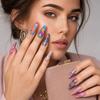 Flower Nail Foils Stripe Pattern Nail Decals Professional Nail Art Stickers  Nail Decoration